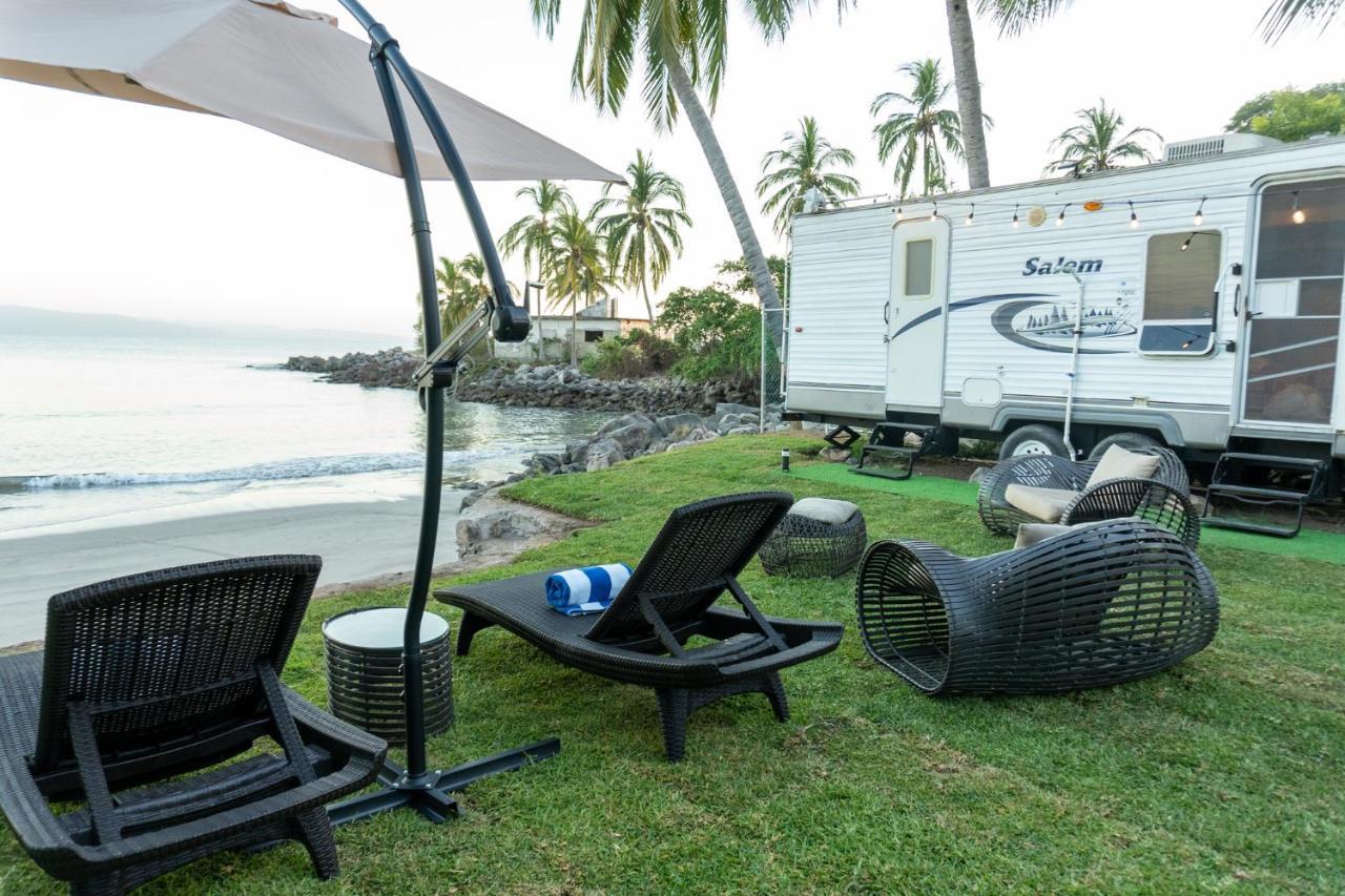 San Blas Rv Park Frente Al Mar Matanchen Esterno foto